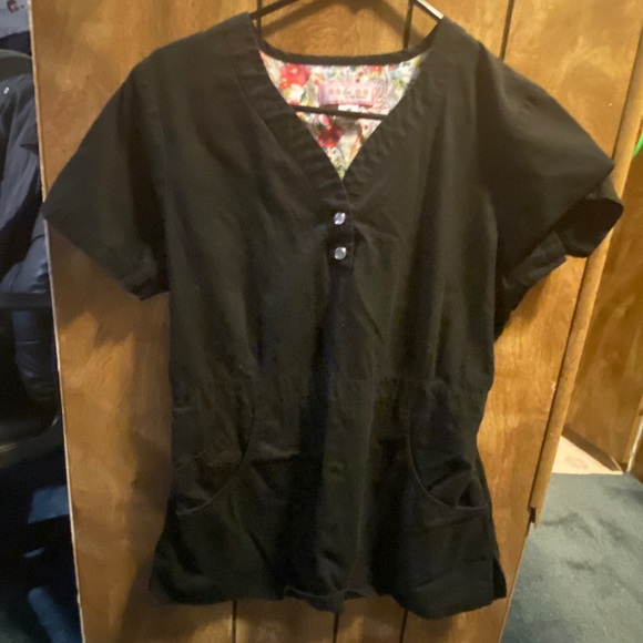 Women’s Koi brand scrub top